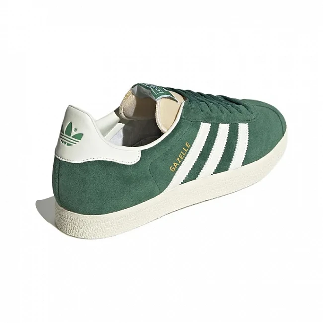 картинка Adidas Gazelle "Dark Green" магазин Одежда+ являющийся официальным дистрибьютором в России 