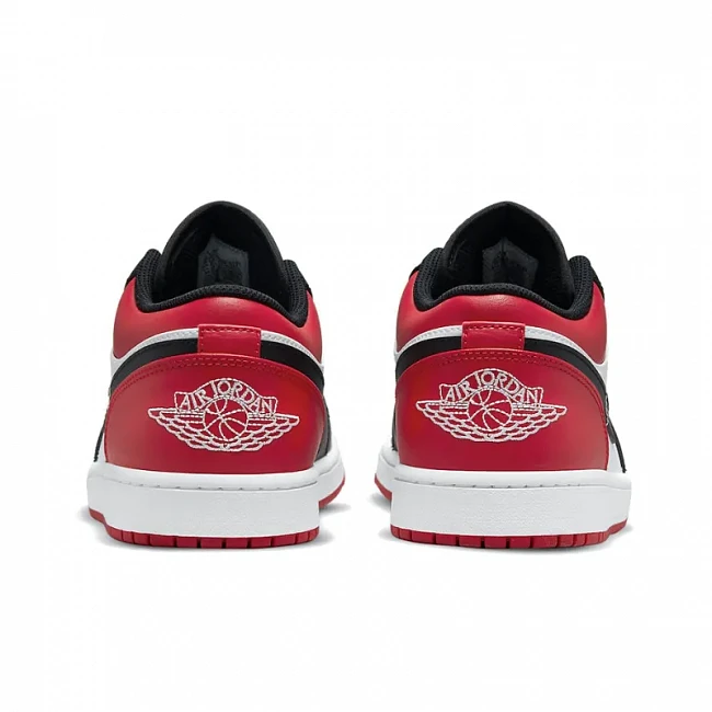 картинка Nike Air Jordan 1 Low Bred Toe магазин Одежда+ являющийся официальным дистрибьютором в России 