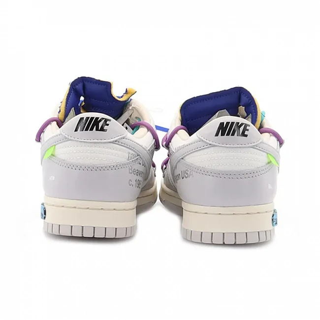 картинка Nike Dunk Low Off-White "Lot 48 of 50" магазин Одежда+ являющийся официальным дистрибьютором в России 