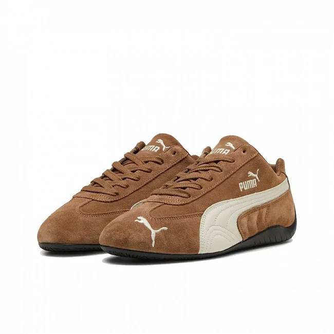 картинка PUMA Speedcat Coffee Frosted Ivory магазин Одежда+ являющийся официальным дистрибьютором в России 