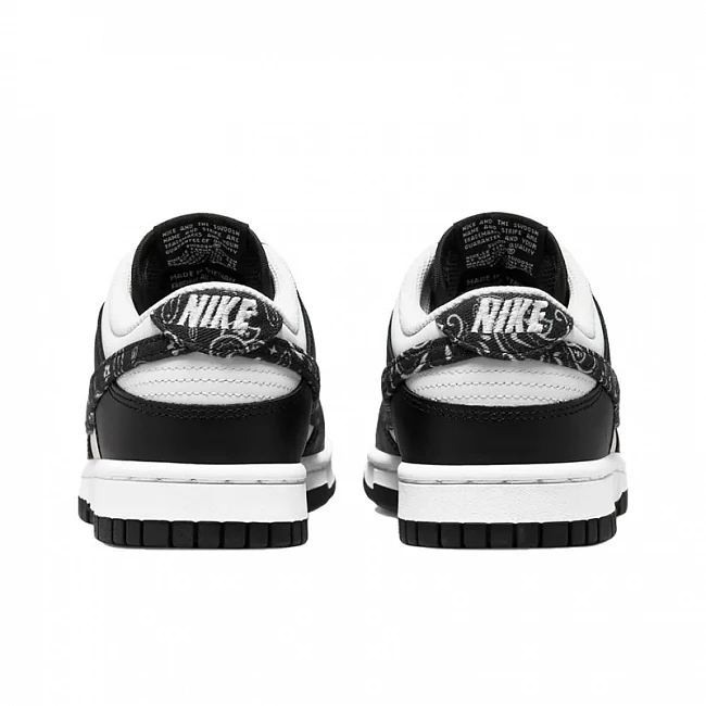 картинка Nike Dunk Low WMNS "Paisley Pack Black White" магазин Одежда+ являющийся официальным дистрибьютором в России 