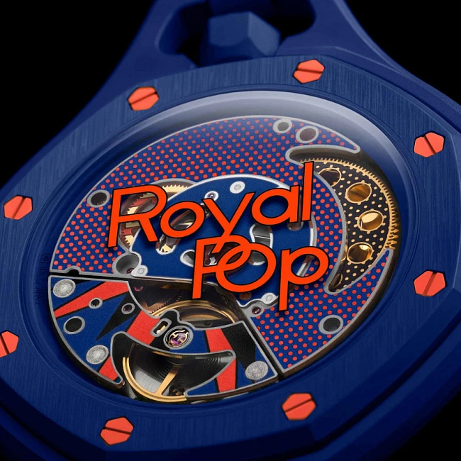 Swatch × Audemars Piguet Bioceramic Royal Pop Orenji Hachi