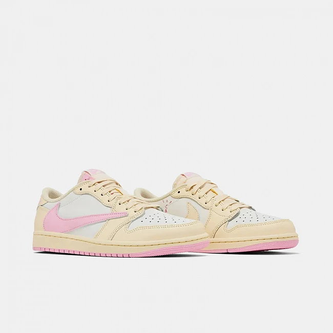 Travis Scott x Nike Air Jordan 1 Low OG SP Shy Pink / Muslin