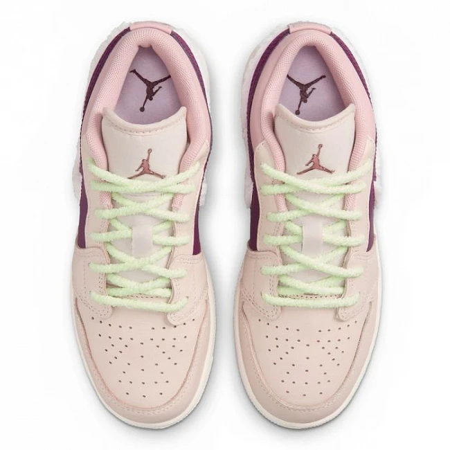 Nike Air Jordan 1 Low Fur Swoosh