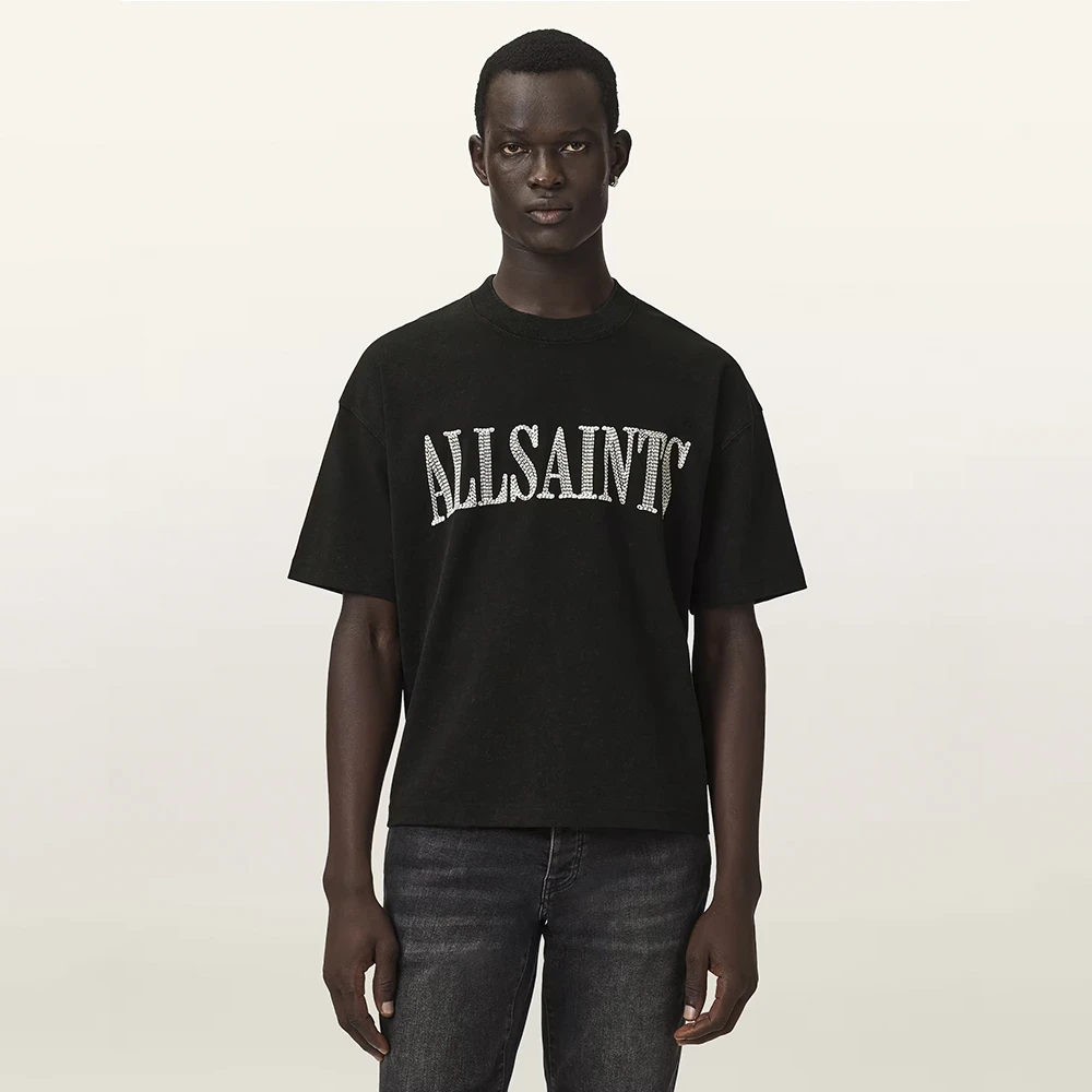 AllSaints Dash Short Sleeve Boxy T-Shirt