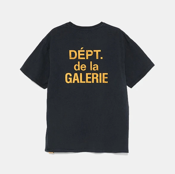 Gallery Dept. French Tee Black / Yellow