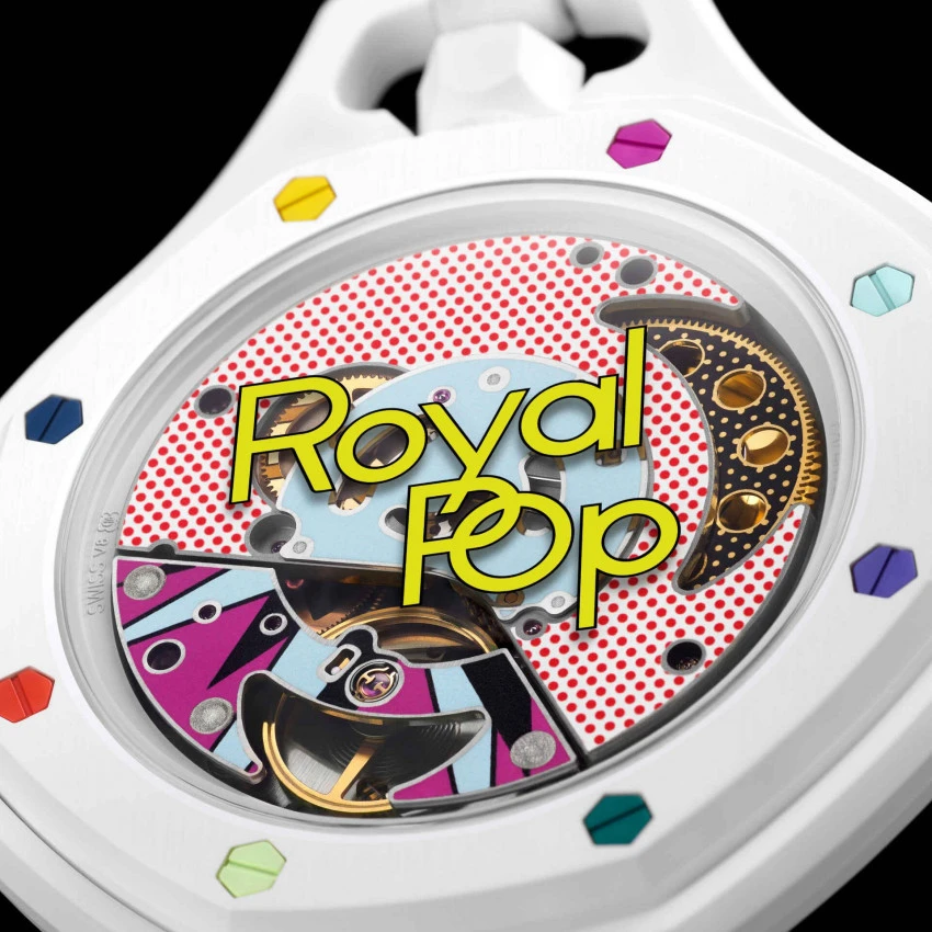 Swatch × Audemars Piguet Bioceramic Royal Pop Huit Blanc