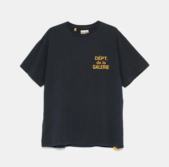 Gallery Dept. French Tee Black / Yellow