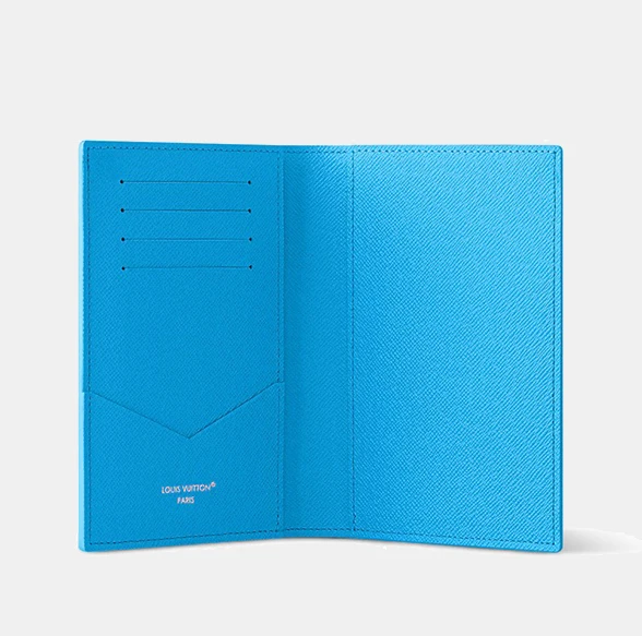 Обложка для паспорта Louis Vuitton Passport Cover Monogram Sports & Leisure Blue Lagoon