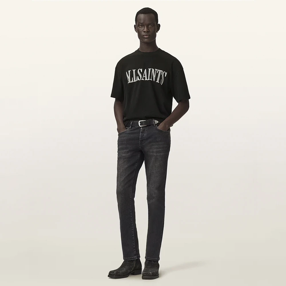 AllSaints Dash Short Sleeve Boxy T-Shirt