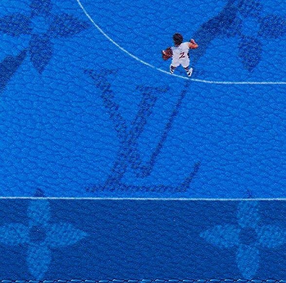 Обложка для паспорта Louis Vuitton Passport Cover Monogram Sports & Leisure Blue