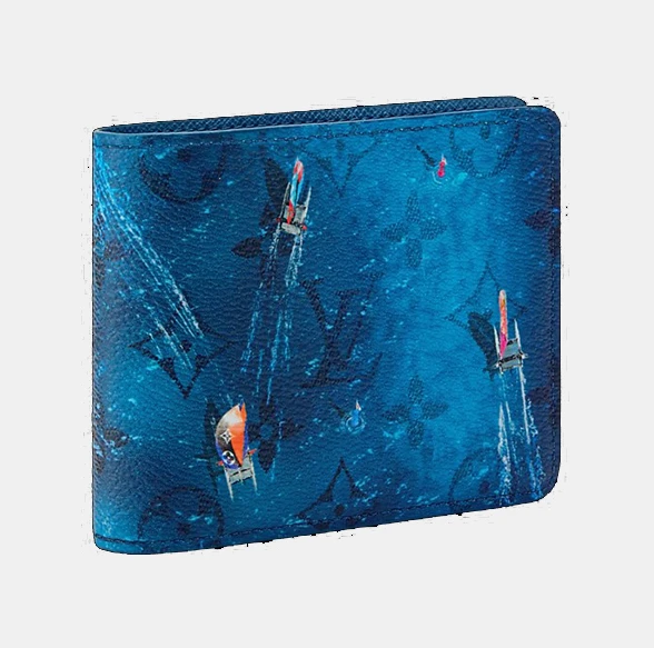 Бумажник Louis Vuitton Multiple Wallet Monogram Sports & Leisure Navy