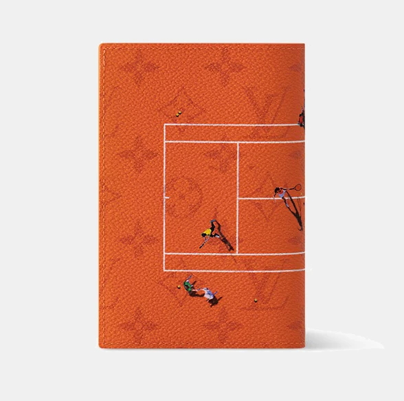 Обложка для паспорта Louis Vuitton Passport Cover Monogram Sports & Leisure Rouge Brique