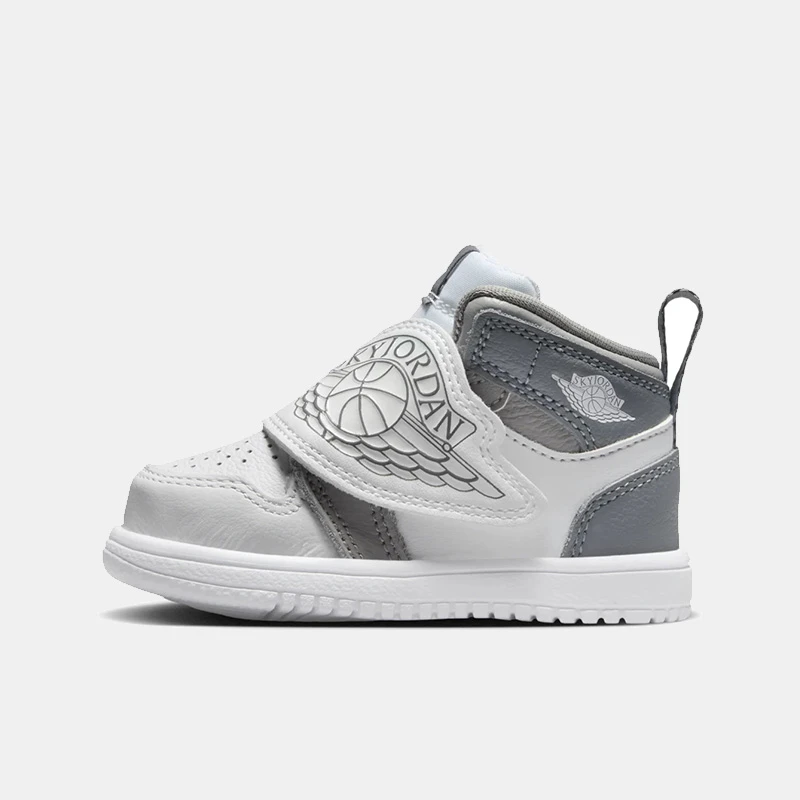 Nike Kid's Air Jordan Sky Jordan 1 Medium Grey White Cool Grey (TD)