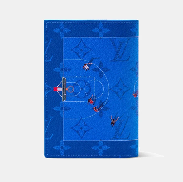 Обложка для паспорта Louis Vuitton Passport Cover Monogram Sports & Leisure Blue