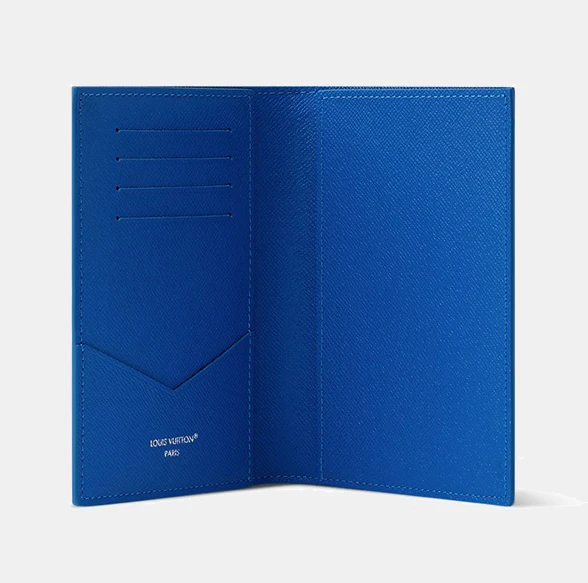 Обложка для паспорта Louis Vuitton Passport Cover Monogram Sports & Leisure Blue