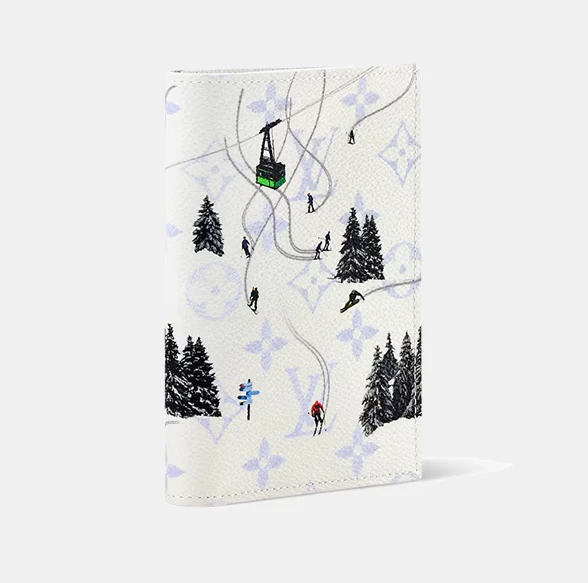Обложка для паспорта Louis Vuitton Passport Cover Monogram Sports & Leisure White