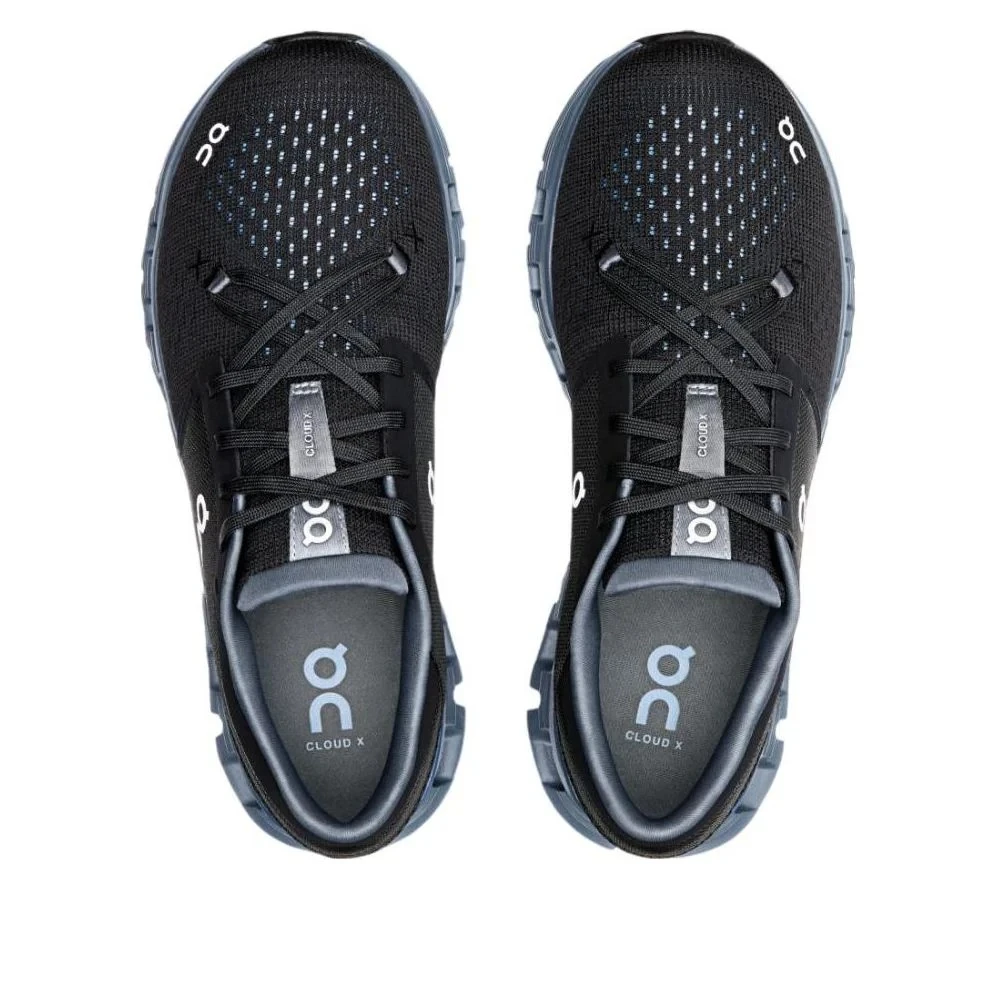 картинка ON Running Cloud X 4 Black Chambray от магазина Одежда+