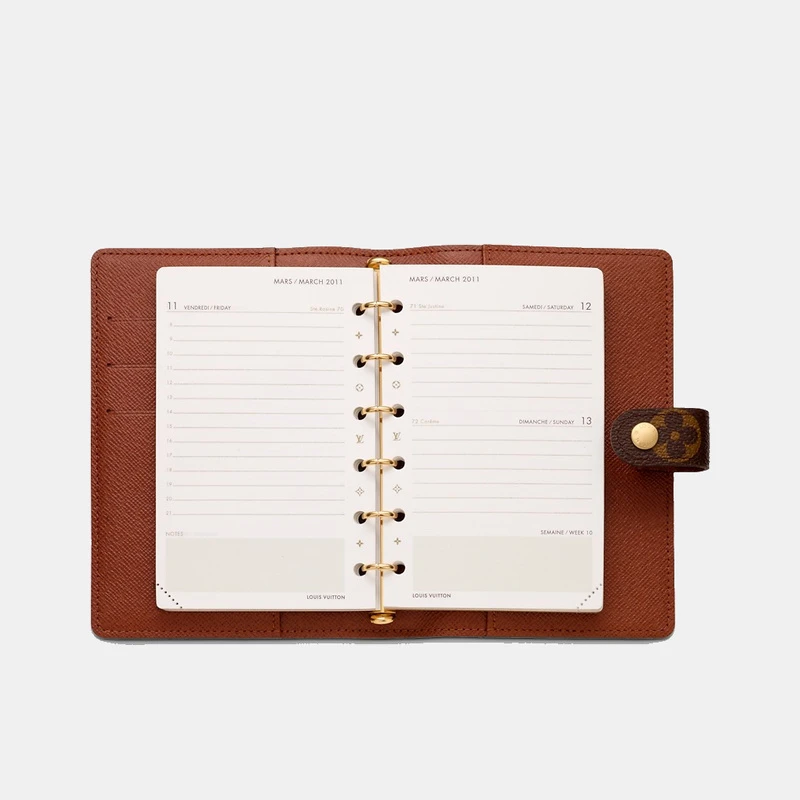 Обложка для ежедневника Louis Vuitton Agenda PM Monogram Canvas Brown