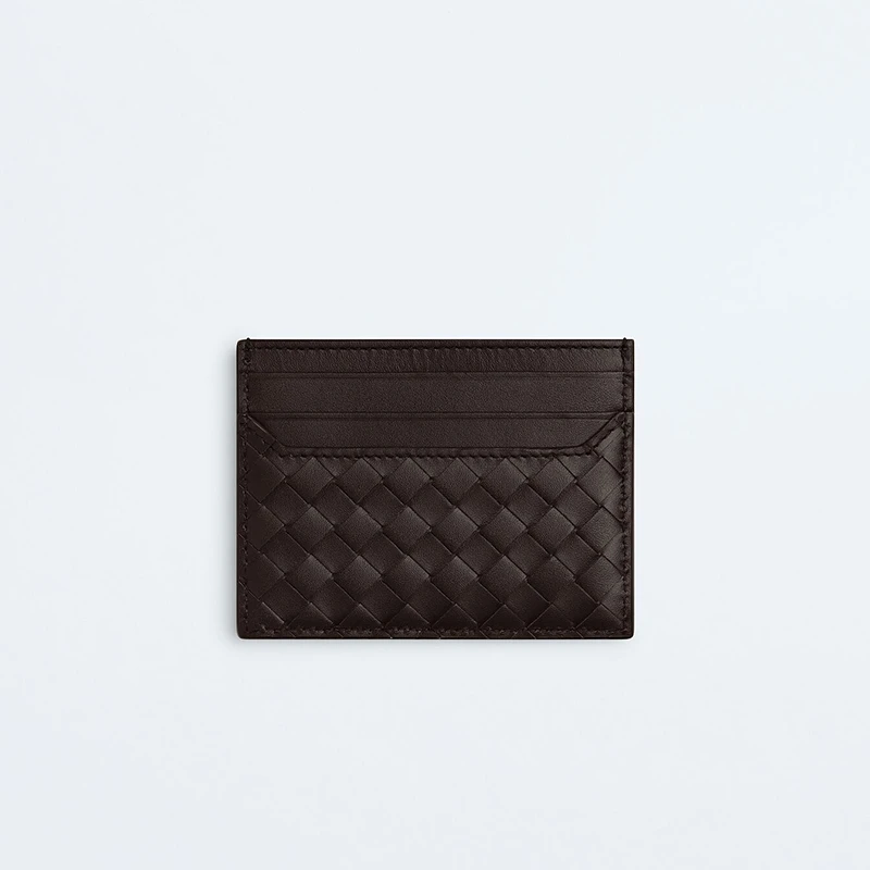 Bottega Veneta Intrecciato Piccolo Credit Card Case Fondant