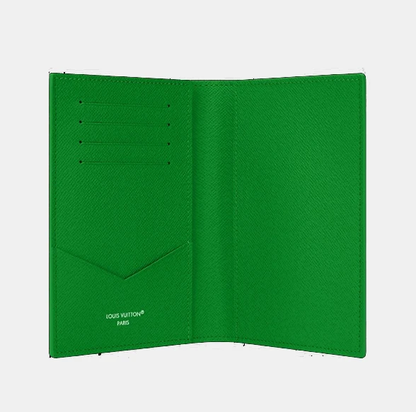 Обложка для паспорта Louis Vuitton Passport Cover Monogram Sports & Leisure Green