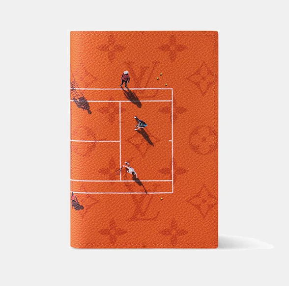 Обложка для паспорта Louis Vuitton Passport Cover Monogram Sports & Leisure Rouge Brique