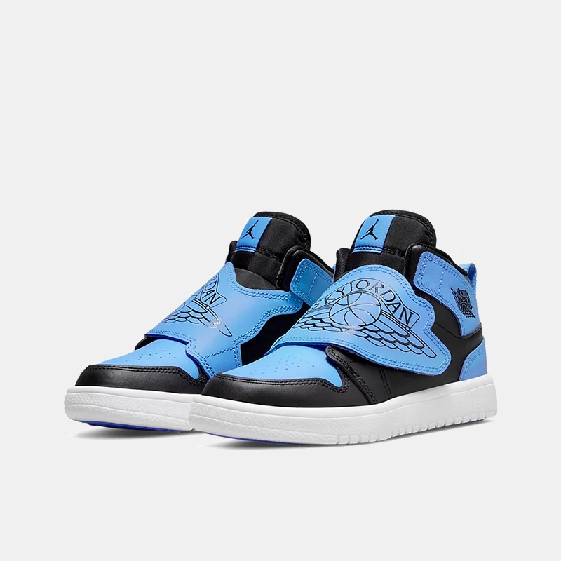 Nike Kid's Air Jordan 1 Black Blue