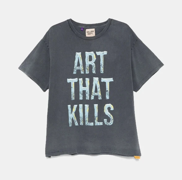 Gallery Dept. T-shirt Art That kiils Black