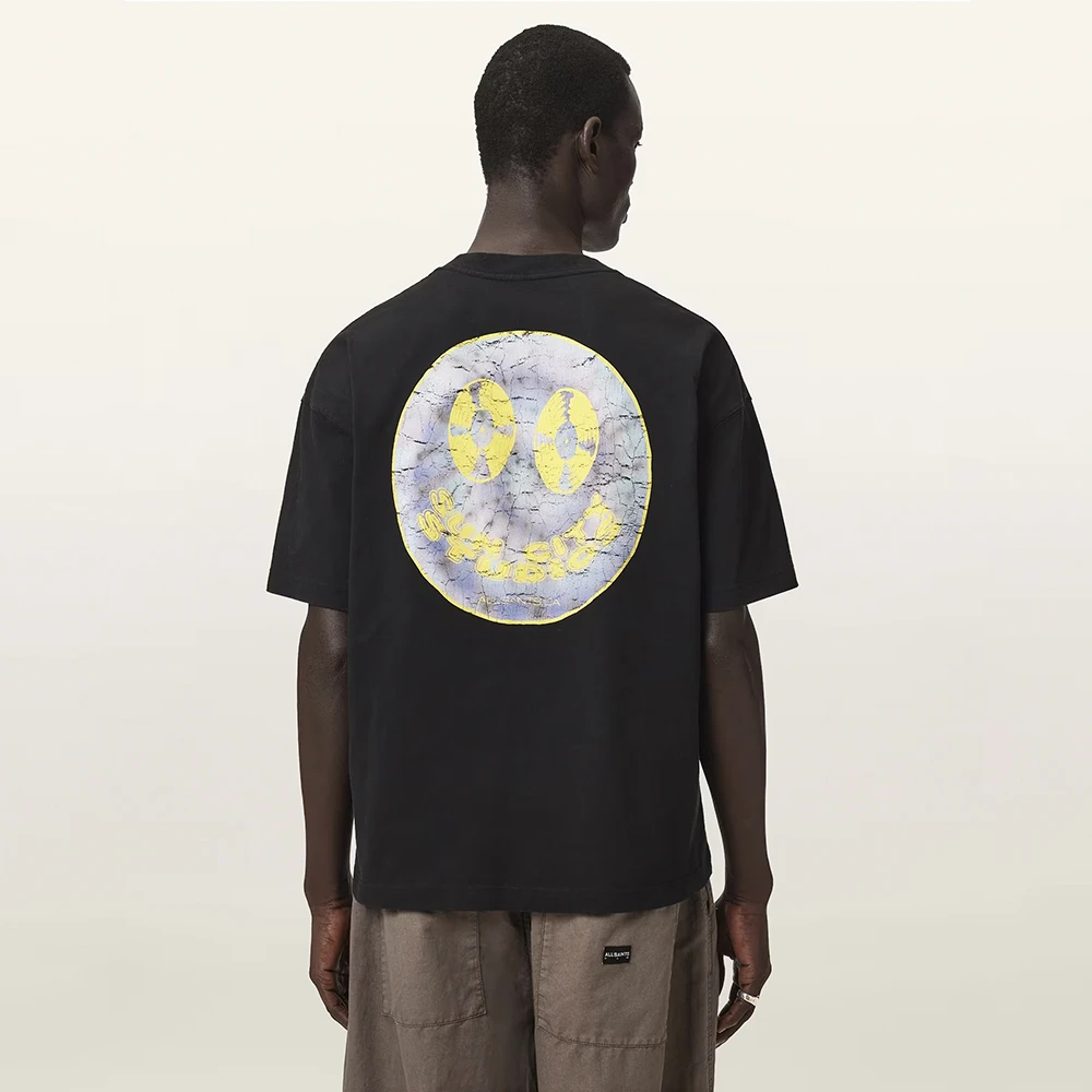 AllSaints Spinner Oversized Short Sleeve Graphic T-Shirt