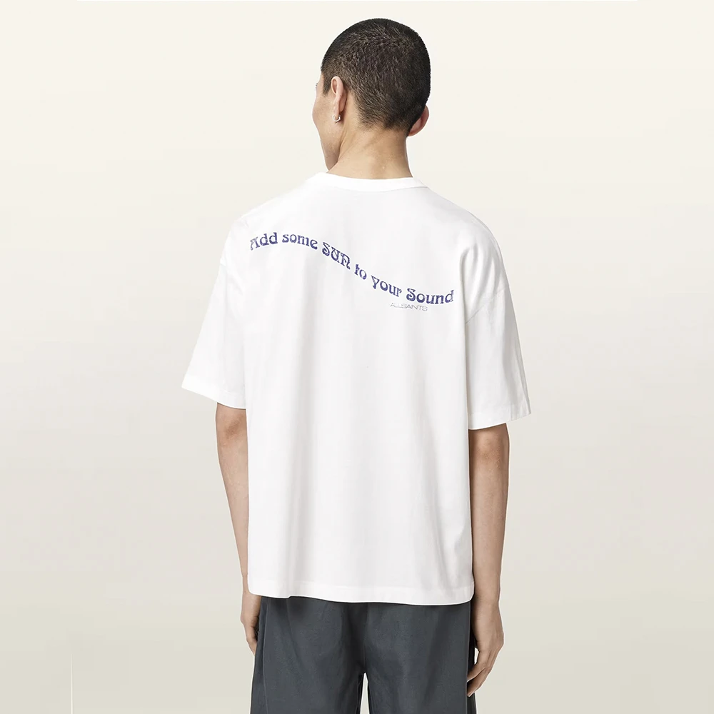 AllSaints Spun Out Boxy Short Sleeve Graphic T-Shirt