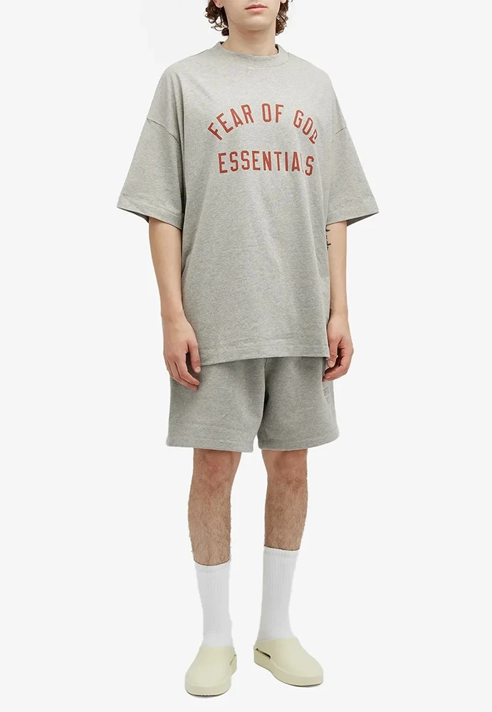 Fear Of God Essentials Jersey Crewneck Dark Heather