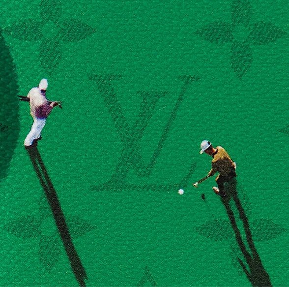 Обложка для паспорта Louis Vuitton Passport Cover Monogram Sports & Leisure Deep Green