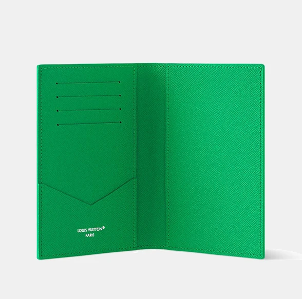 Обложка для паспорта Louis Vuitton Passport Cover Monogram Sports & Leisure Deep Green