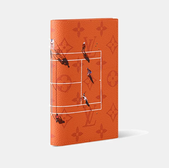 Обложка для паспорта Louis Vuitton Passport Cover Monogram Sports & Leisure Rouge Brique