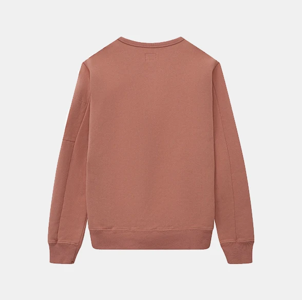 C.P. Company Crew Neck Lens Sweatshirt Misty Rose Pink