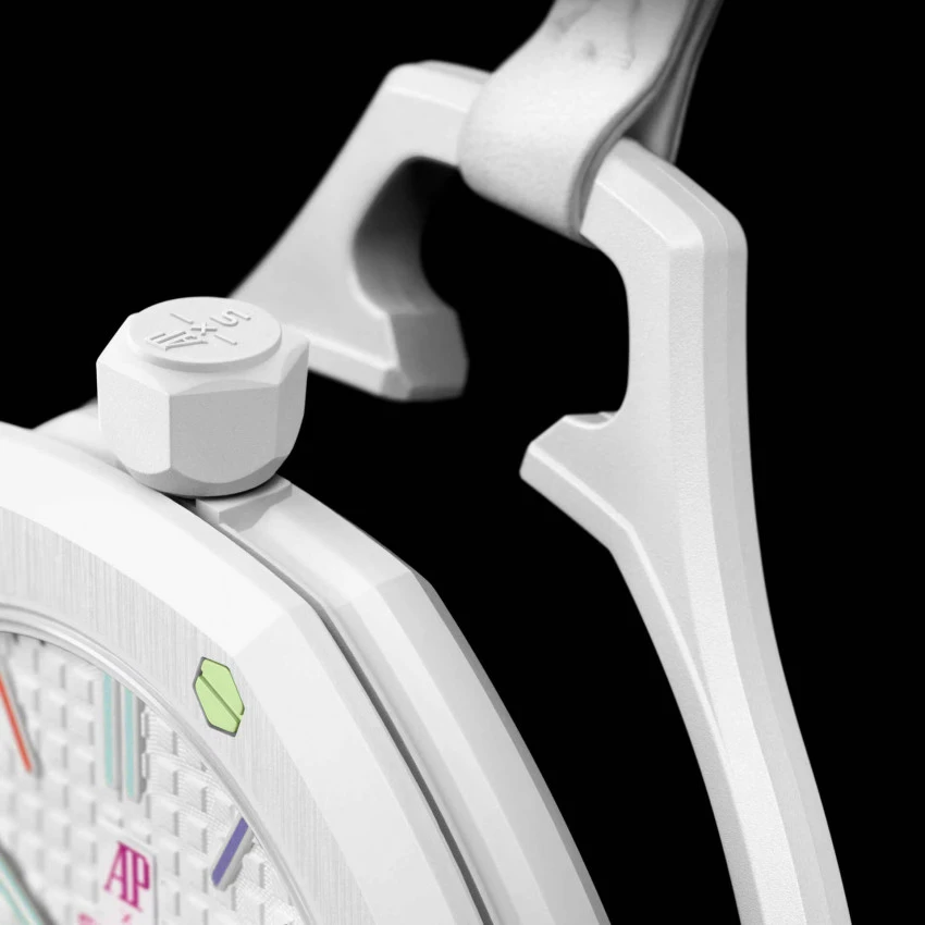 Swatch × Audemars Piguet Bioceramic Royal Pop Huit Blanc