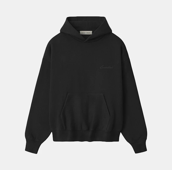 Fear of God ESSENTIALS Signature Classic Hoodie Vintage Black 2026