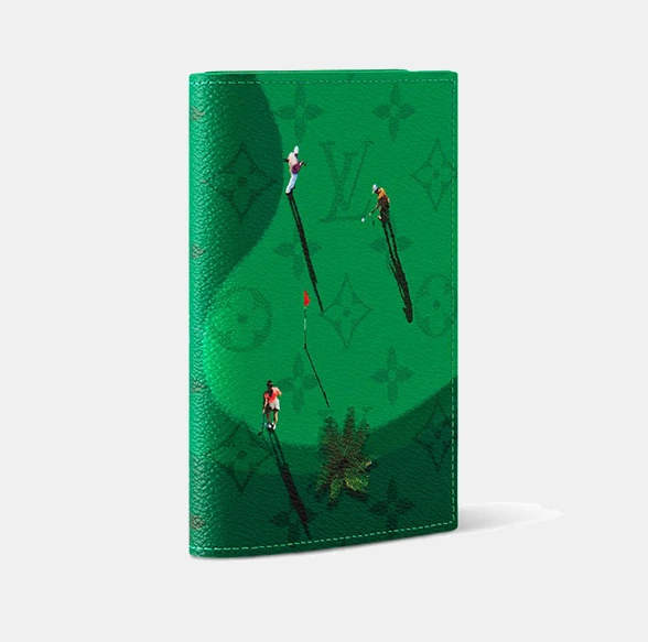 Обложка для паспорта Louis Vuitton Passport Cover Monogram Sports & Leisure Deep Green