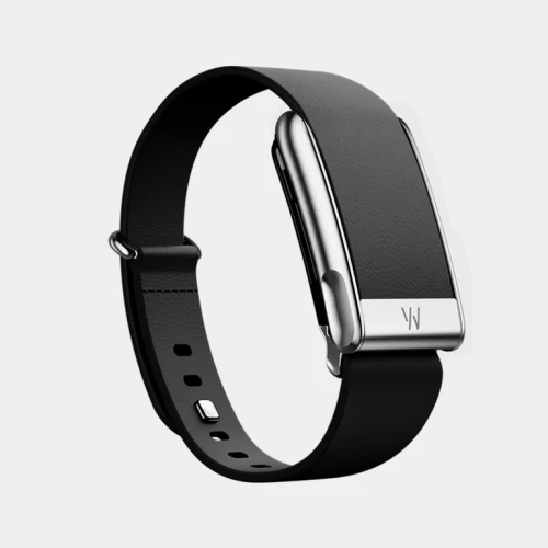 картинка Ремешок Whoop 5.0 Leatherluxe Black Cream магазин Одежда+ являющийся официальным дистрибьютором в России 