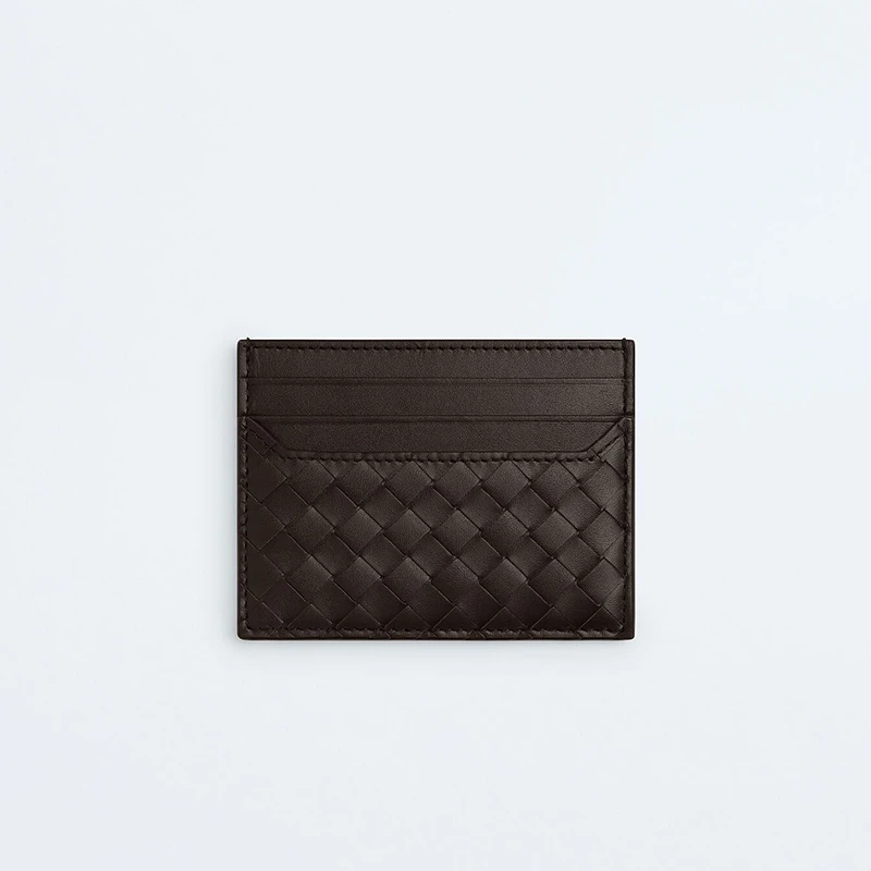 Bottega Veneta Intrecciato Piccolo Credit Card Case Fondant