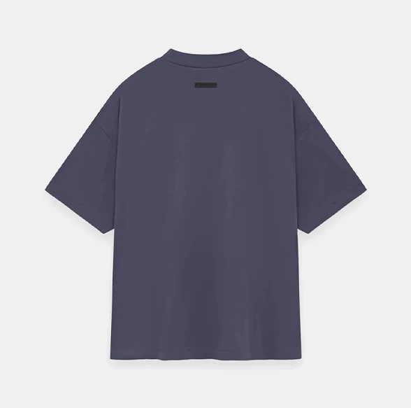 картинка Fear of God Essentials Jersey Crewneck Tee Marine магазин Одежда+ являющийся официальным дистрибьютором в России 
