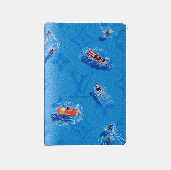 Картхолдер Louis Vuitton Pocket Organizer Monogram Sports & Leisure Blue Lagoon