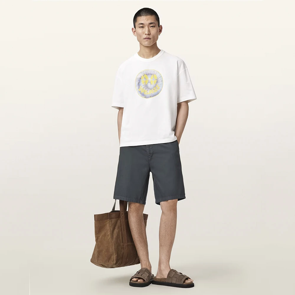 AllSaints Spun Out Boxy Short Sleeve Graphic T-Shirt