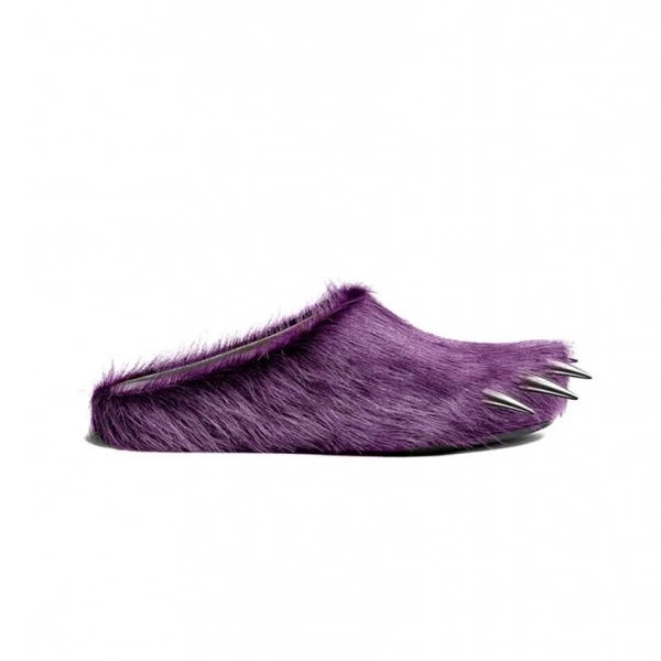 картинка Bravest Studios Purple Bear Claw Mules магазин Одежда+ являющийся официальным дистрибьютором в России 