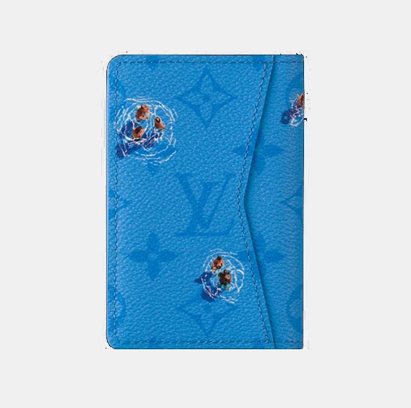 Картхолдер Louis Vuitton Pocket Organizer Monogram Sports & Leisure Blue Lagoon