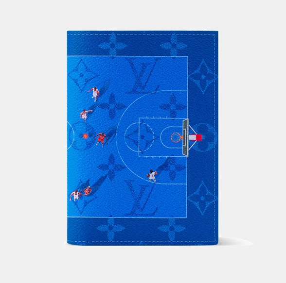 Обложка для паспорта Louis Vuitton Passport Cover Monogram Sports & Leisure Blue