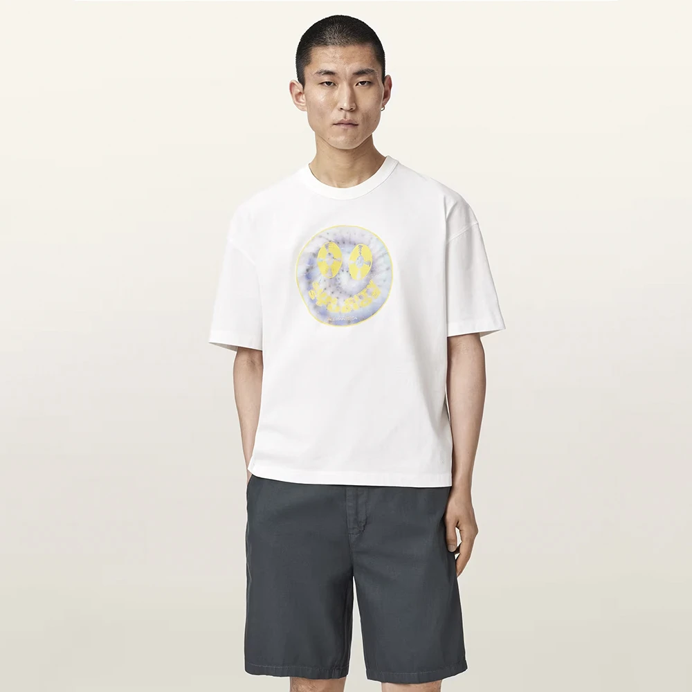 AllSaints Spun Out Boxy Short Sleeve Graphic T-Shirt
